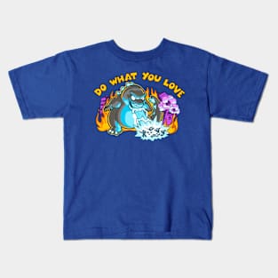 Do What You Love ~ Motivational Kaiju Kids T-Shirt